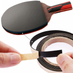 &Uuml;lipaks servateip lauatennisereketi k&uuml;ljeteibi jaoks Tennisetarvikud kurikakaitse reket G2T2 black-1cm * 2M