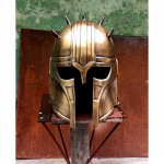 Armorer Mandalorian Kiiver Kantav metallist kiiver Larp Cosply Warriori kiiver