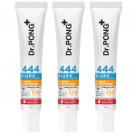 Dr.PONG+ 444 BlueX raudoksiid pluss melaniini h&uuml;briidne p&auml;ikesekaitsekreem SPF50 Ectoin Niacinamide 30 ml. x 1/3 tk 30 ml. x 3 pcs