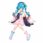 14 cm virtuaalne iidoli laulja Hatsune Miku animefiguur Kahem&otilde;&otilde;tmeline kauni t&uuml;druku m&auml;rulifiguurid Kawaii nuudlikork mudelim&auml;nguasi roosa