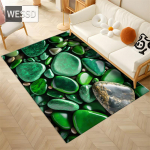 3D vaip V&auml;rviline kivivaip Pehme vaip magamistoas Armas matt esikus imava p&otilde;randa WC-matt Suur vannitoamatt 100x150cm 1pcs