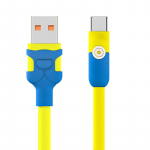VAORLO 100W andmekaabel 6A kiirlaadimine IOS-i jaoks Andrpoid Micro USB Type-C 8pin laadimiskaabel 1M 2M vedel silikoon laadimisliin 2M FOR Type-C kollane