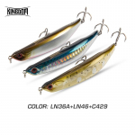 Kingdom ujuv pliiatsiga kalap&uuml;&uuml;gi landid 110mm/10g 86mm/6,5g k&otilde;vad s&ouml;&ouml;dad, painduva kujuga PUNANE VMC konksuga lant meriahvena jaoks 6.5g pruun