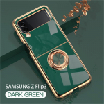Samsung Z Flip 3 4 &uuml;mbrisega kaetud magnetr&otilde;nga hoidja telefoni&uuml;mbrisele Galaxy Z Flip 3 5G p&otilde;rutuskindlale silikoonalusele tagakaas For Samsung Z Flip 3