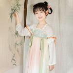 Hanfu t&uuml;druk Hiina stiilis riidest suvekleit Antiik Tang &uuml;likond super haldja kost&uuml;&uuml;m kleit v&auml;ikese t&uuml;druku merineitsi printsessi seelik aluspesu XS