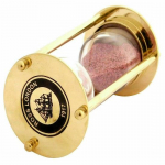 One Minutes Nautical Vintage messingist liivataimer/liivakell, kontori- ja kodut&ouml;&ouml;lauale, Rose London 1917