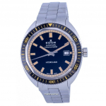 Edox Hydro-Sub Divers roostevabast terasest must numbrilauaga automaatne 801283NBMNIB 80128 3NBM NIB 300M meeste k&auml;ekell