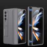 &Uuml;mbris Samsung Galaxy Z Fold 4 3 2 magnetilise adsorptsiooniga hingedega pliiatsihoidja kaitsega telefoni kate, tugijala k&otilde;va plastikust &uuml;mbris Case Only(NO S Pen)