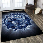 Dragon and Tiger Gossip vaip elutuba Kodusisustus Diivanilaud vaip Libisemisvastane Toolipadi Lounge Mat Dragon Carpet Tiger vaip 40cm by 60cm