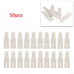 20*5,7 mm niklileht Nikkelleht Nikkeldatud teras 50 tk