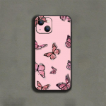 Butterfly Beautiful telefoni&uuml;mbris iPhone'ile Samsung Galaxy Redmi Xiaomi Oppo OnePlus Note SA 7 8 9 10 11 12 13 14 20 21 22 23 53 54 Pro Max Plus Ultra iPhone 6 or 6S