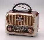 Retro mini-FM-raadio Klassikaline FM-vastuv&otilde;tja Vintage Bluetooth-k&otilde;lar, raske bass-bassik&otilde;lar TF-m&auml;ngija laetavad raadiod kingituseks roheline