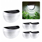 1 tk p&auml;ikeseenergial t&ouml;&ouml;tav LED-seinalamp valgustid trepikoja aiamaastik soe/valge/mitmev&auml;rviline veekindel dekoratiivlamp 1PCS valge