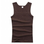 Meeste Lihasvestid Puuvillane Aluspesu Varrukateta Tank Top Solid Muscle Vest Aluss&auml;rgid Kandiline krae V&otilde;imlemisriided Kulturismi Tankid XXL