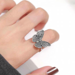 1 tk moodne retro liblikas avanev s&otilde;rmes&otilde;rmus naiste kihlusaastap&auml;eva pidu h&otilde;bes&otilde;rmus ehted