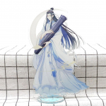 1 tk Mo Dao Zu Shi akr&uuml;&uuml;list statiiv, figuurim&auml;nguasi Deemoni suurmeister Wei Wuxian Lan Wangji seisva taldriku t&ouml;&ouml;lauakaunistus o