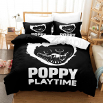 kemila 3D Huggy wuggy tekikott koos padjap&uuml;&uuml;riga, kaheinimesevoodi, kaheinimesevoodi, suur kuninganna voodiriided, voodipesu US Twin 173x218