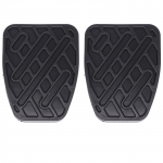Auto mustad kummist piduri siduripedaali padjakatted 46531JD00A Nissan JUKE jaoks (F15) 2010 2011 2012 2013 2014 2015 2016 2017 2PCS