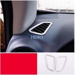 For Nissan Navara NP300 Terra 2018  Stickers ABS chrome Car Styling Frame Decoration Cover Interior 5 gray