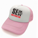 Seksi&otilde;petaja esimene &otilde;ppetund tasuta Trucker Cap Unisex Funny Hat pesapallim&uuml;ts Unisex v&otilde;rgust v&otilde;rkm&uuml;tsid