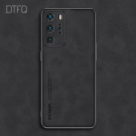 Huawei P40 Pro &uuml;mbrise Vintage nahkmustriga kaanega p&otilde;rutuskindel &uuml;mbris Huawei P40 luksusliku nahast &uuml;mbrise jaoks Huawei P40 Pro Plus jaoks Huawei P40 must