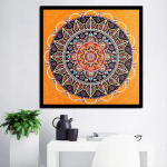 5D isetehtud teemantmaaling &uuml;mmargune toteemi teemanttikandid T&auml;iskihiline anime ristpistes komplektid kodukaunistusega k&auml;sitsi valmistatud kingitus Round 30x30cm