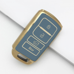 UUS TPU autov&otilde;tme &uuml;mbrise kattepulk KIA Cadenza K9 K7 K-04 Sorento K900 ja uue K7 v&otilde;tme 2013 aasta kuni 2016 aasta 4 nupu jaoks Key Case valge