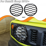 Auto esitulede laternakatte dekoratiivtulede kaitse Suzuki Jimny 2019-2023 tarvikud, 2tk must