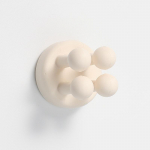 Loominguline silikoonkonks Armas &otilde;mblusteta isekleepuv magamistoa ukseriided, l&ouml;&ouml;givabad konksud v&otilde;tme vihmavarju k&auml;ter&auml;tikuivati ​​seinakaunistus valge