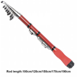 FTK 1M-1,9M automaatne &otilde;ngeritv reguleeritav teleskoop ridva seade 1M/3.28FT