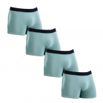 BONITOS 4tk Seksikad Meeste Alusp&uuml;ksid Bokserid Meeste Pakk Puuvillased Alusp&uuml;ksid Meeste &Uuml;hev&auml;rviline Aluspesu Meestele Komplekt S lilla