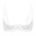 Naiste Balconette Push Up rinnahoidja, pits, suures suuruses rinnahoidjad, l&auml;biva traadiga L