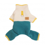 Lemmiklooma kombinesoon armas koera talvekombine, v&auml;rvi blokeeriv nelja jalaga disain, mugav soe kassi &uuml;ldriided M