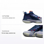 Air Jordan Zion 1 GS ZNA Laste tossud Sinine Sinine-T&uuml;hi &Auml;ge-Lilla DA3131-400 36