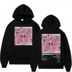 Laulja Karol G Album Kahepoolne Printiga kapuuts Unisex Naiste High Street Fashion Kapuutsiga dressipluusid Trend Hip Hop Suurem&otilde;&otilde;dulised kapuutsid 2XL