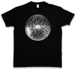 Disco Light I Unisex T-s&auml;rk Retro Oldies Nerd Techno Club Mirror Ball Star S