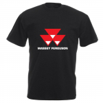 Massey Ferguson Unisex T-s&auml;rk Traktorihuviline P&otilde;llumajandus Jne Erinevad S
