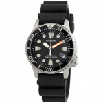 Citizen Promaster Dive Eco-Drive pol&uuml;karbonaadist rihm must numbrilauaga sukelduja EO2020-08E 200M meeste k&auml;ekell must