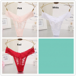 Naiste aluspesu suur naiste stringid T-p&uuml;ksid Naiste l&auml;bipaistvad pitsist seksikad alusp&uuml;ksid S