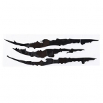 Ghost Claw Vehicle auto stiilis helkiv hele kulmukleebis valge