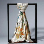 90x90cm moodne siidist satiinist naiste sall Peapael, ruudukujulised sallid ja kaelar&auml;tikud 90x90cm