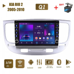 Icreative jaoks KIA RIO 2 2005-2010 koos nupunupuga autoraadio multimeedia videopleier GPS 2 din Android WIFI 1+16G 1+16GB