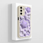 Telefoni&uuml;mbris Samsung Galaxy A15 A 15 4G 5G kate, luksuslik moodne disain matt must ruudukujuline kvaliteetne pehme vedel silikoonkest Samsungi kaitseraua jaoks Samsung A15