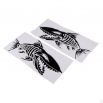 2 tk iseskeleti kleebised s&uuml;sta auto veoauto kaitseraua kleebised