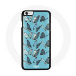 Iphone &uuml;mbris 4 butterflies Sinine