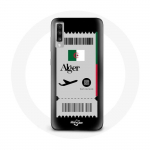 Coque pour Samsung Galaxy A70 Billet d'avion Alger