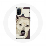 Oppo A53 &uuml;mbris valge Pitbull Dog