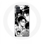 Coque pour Samsung Galaxy A71 Attaque des Titans Manga Levi Ackerman