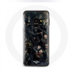 &Uuml;mbris Samsung Galaxy S9 Plus Vikings Teaser 6. hooaja plakati tegelased Art