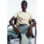 COS Japan clean cut t shirt light beige/XS